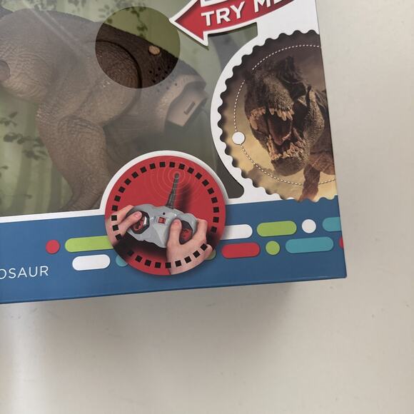 Discovery Kids Remote Radio Control RC T-REX Dinosaur With Roaring Sounds NEW - Picture 4 of 6